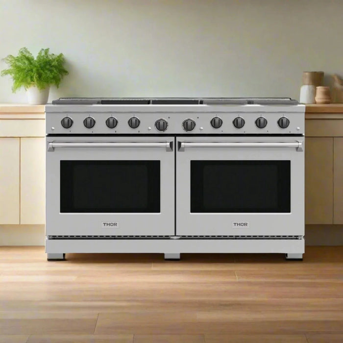 Thor Kitchen 60"Professional Natural Gas Range, LRG60E09K