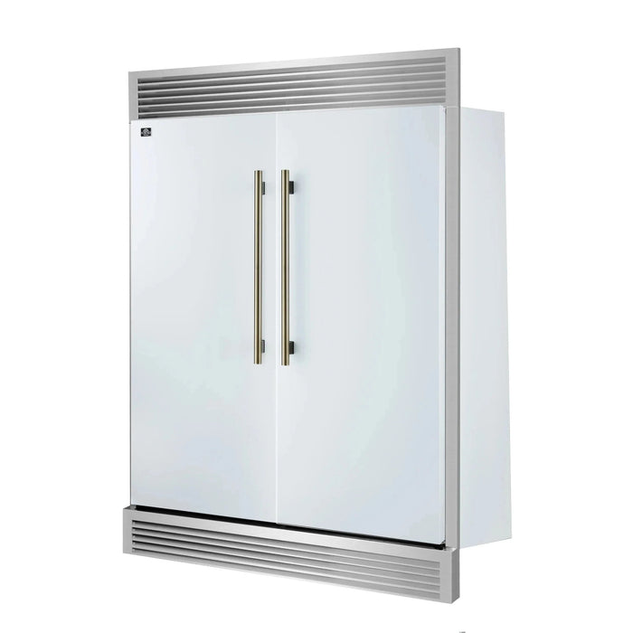 FORNO Maderno 60" Convertible Refrigerator FFFFD1722-60MG-WHT09K