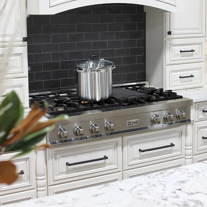 ZLINE 30" Ceramic Rangetop with 4 Gas Burners, Griddle RT-GR-3009K