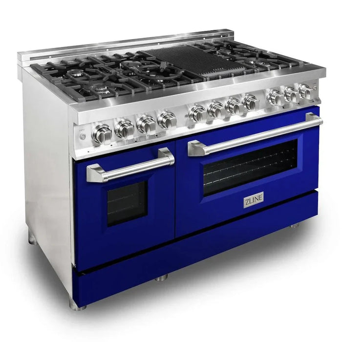 ZLINE 48" Bundle Range RA-48 & Range Hood KB-48, 2KP-RABGRH4809K