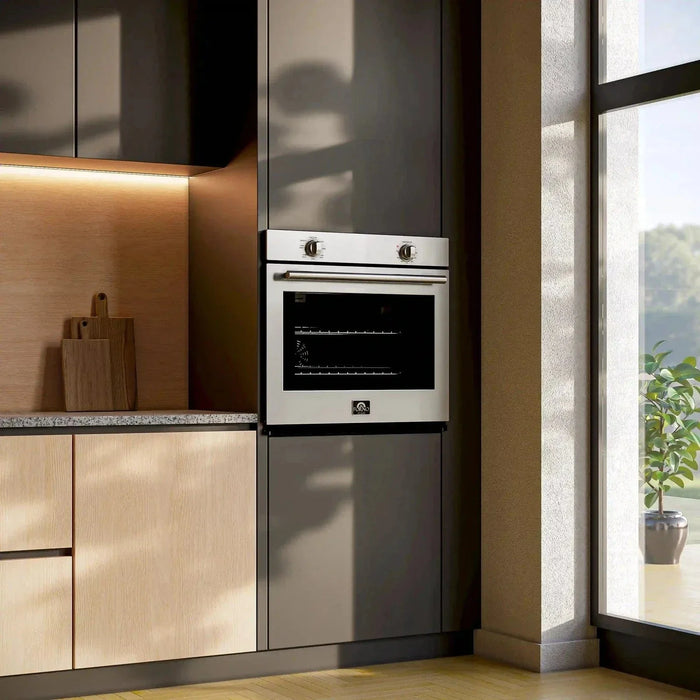 Forno Vomero 30-Inch Single Wall Oven in Stainless Steel, FBOEL1370-3009K