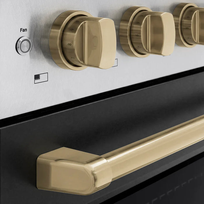 ZLINE Paramount Induction Range, Cooktop, Electric Convection Oven Satin Stainless Steel SINRSZ-BLM3609K