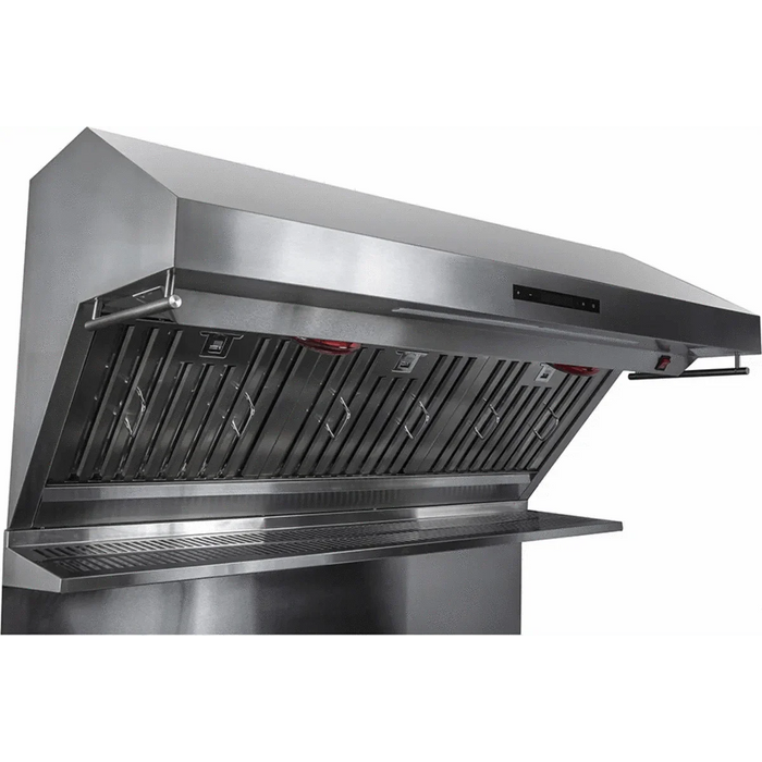 Forno Savona - 48" Wall Mount Range Hood & Back Splash FRHWM5029-4809K