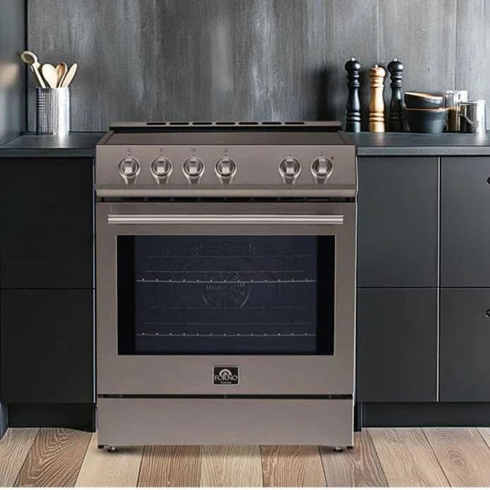 FORNO Espresso Leonardo 30" Induction Range FFSIN0982-3009K