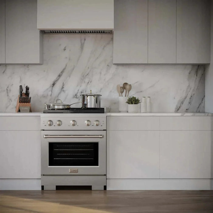 ZLINE 30"Gas Range, Convection Gas Oven , DuraSnow® Stainless Steel, SGRS-3009K
