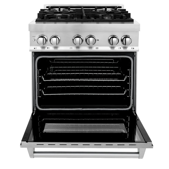 ZLINE 30" Bundle Range RA-SN-30 & Range Hood KB-30, 2KP-RASNRH3009K