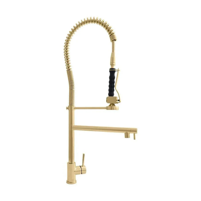 ZLINE Van Gogh Kitchen Faucet in Polished Gold, VNG-KF-PG09K