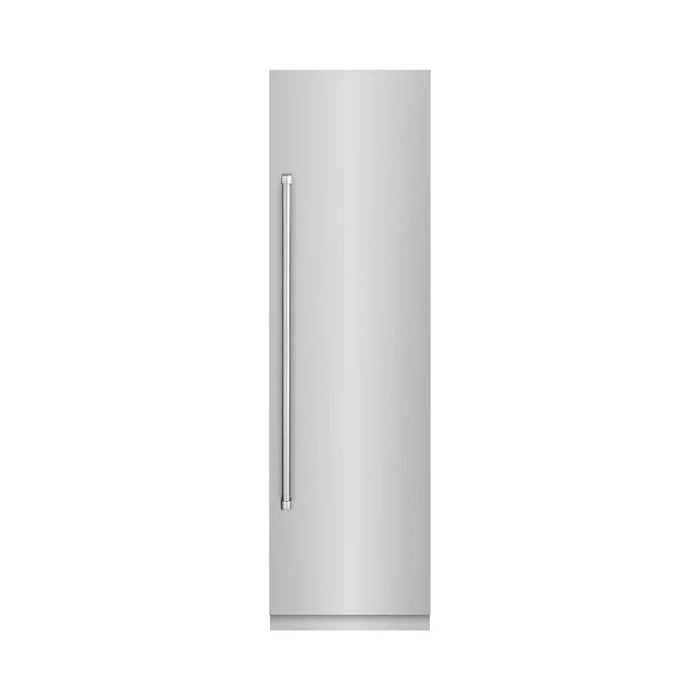 ZLINE 24" Column Refrigerator Stainless Steel, Graphite Gray Interior RCRV-304-2409K
