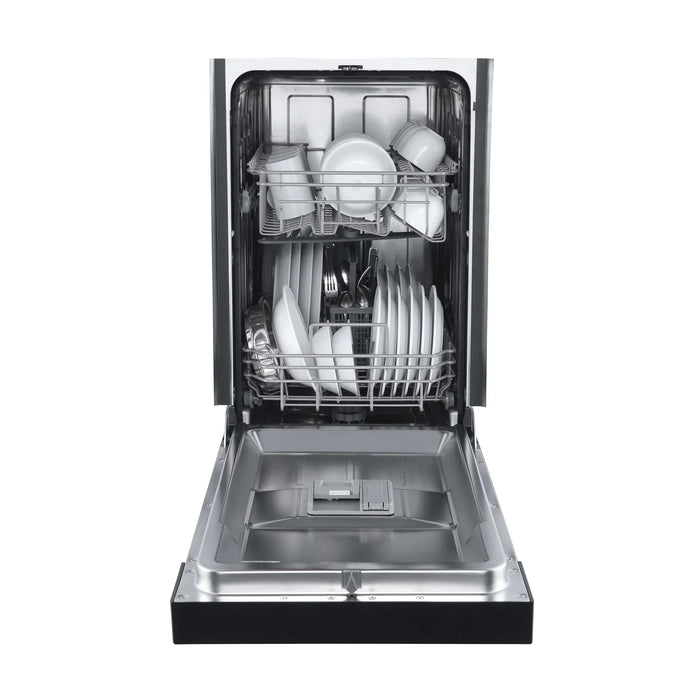 Forno Espresso 18" Built-in Dishwasher in Black, FDWBI8041-18BLK09K
