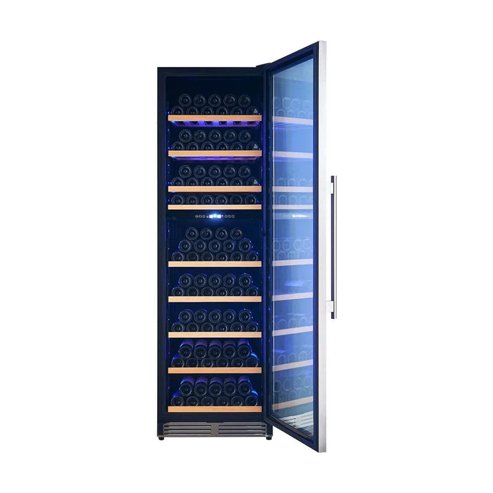 FORNO Cesinali 24" Dual Zone 94 Bottle Wine Cooler FWCDR6603-24S09K