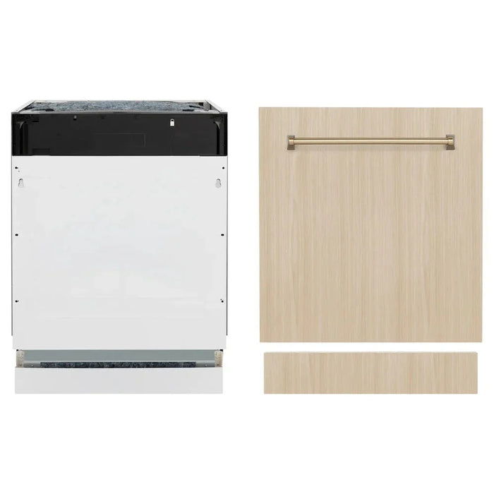 ZLINE Autograph 24" Dishwasher Stainless, Gold DWVZ-24-G09K
