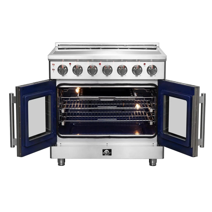 FORNO Massimo 36" French Door Electric Range FFSEL6955-3609K