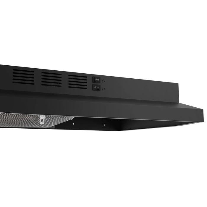 Forno 30" 200 CFM Compact Under Cabinet Black, FRHUC5200-30BLK09K