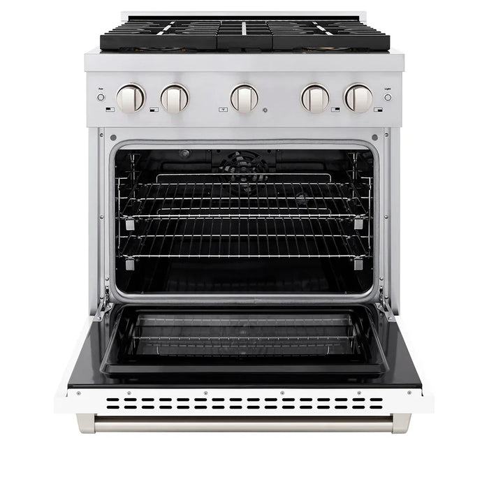 ZLINE 30" Paramount Gas Range DuoPro™ Cooktop, Convection Gas Oven PSGR-WM-3009K