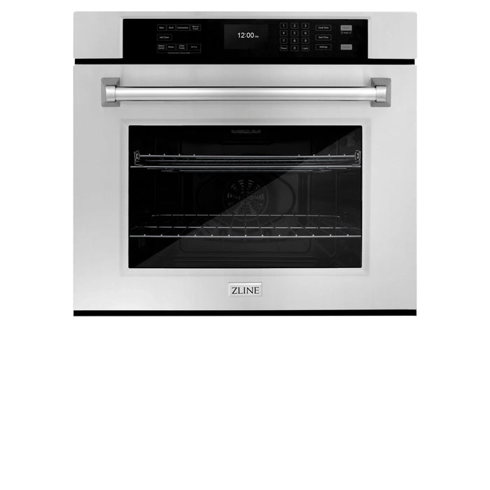 ZLINE 30 "Professional True Convection Single Wall Oven, Air Fry, Self Clean, Stainless Steel WAS-3009K