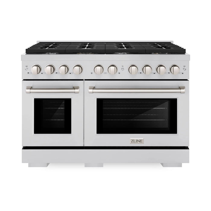 ZLINE 48"Paramount Dual Fuel Range Stainless Steel, SDR4809K