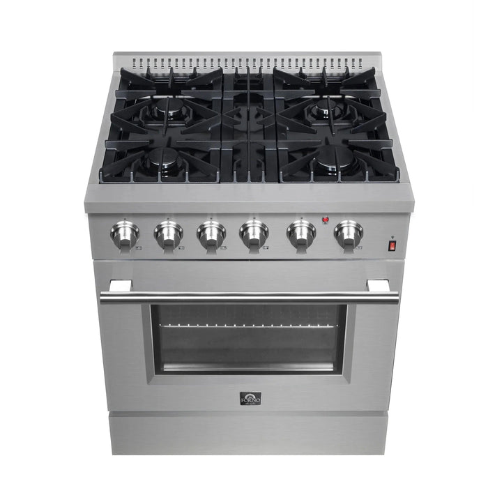 FORNO Marco 30" Dual Fuel Range FFSGS6197-3009K