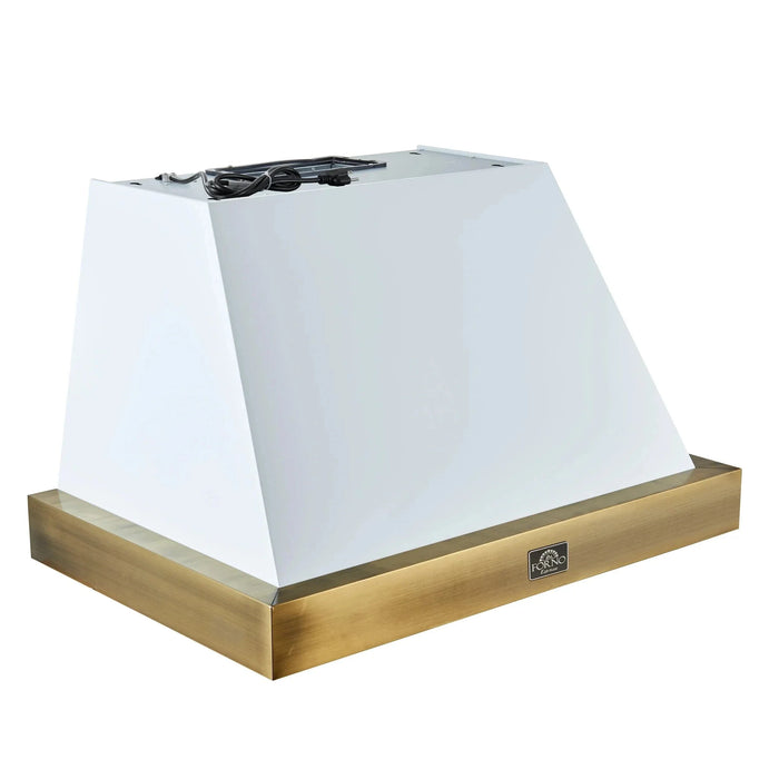 FORNO Vittorio 36" Wall Mount Range Hood FRHWM5078-36WHT09K