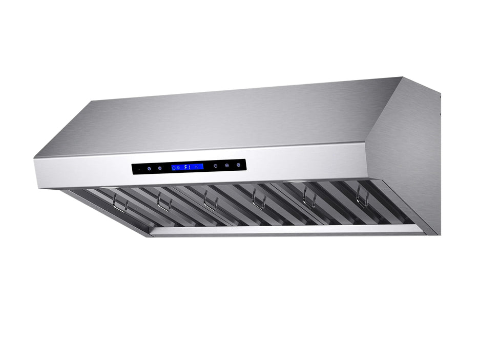 Forno 36'' 500 CFM Wall Mount Range Hood Stainless Steel, FRHWM5030-3609K
