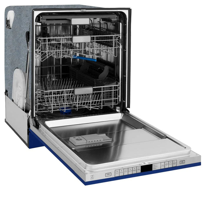 ZLINE 24" MonumentSeries 3rdRack TopTouchControl Dishwasher DWMT-BG-2409K