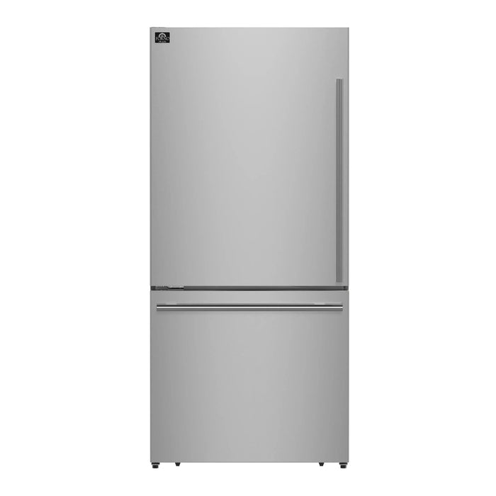 FORNO Espresso Milano 31" Left Swing Refrigerator FFFFD1786-31S09K