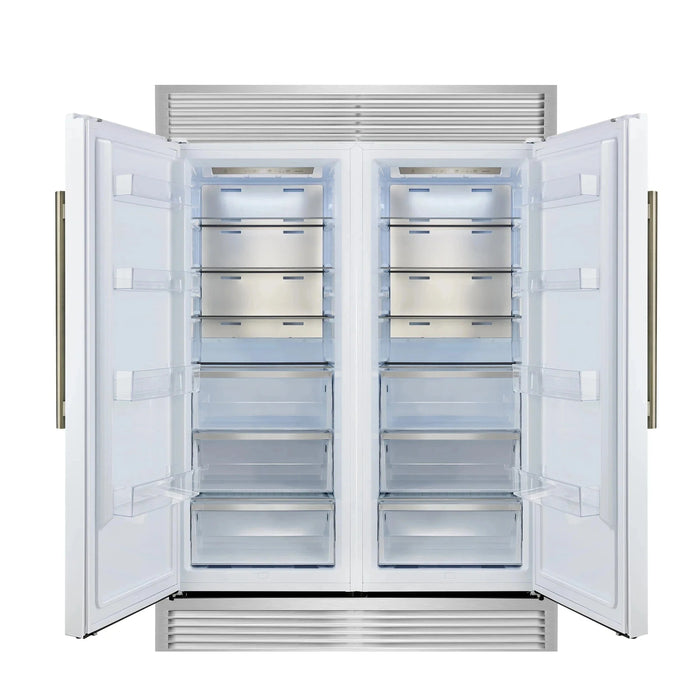 FORNO Maderno 60" Convertible Refrigerator FFFFD1722-60MG-WHT09K