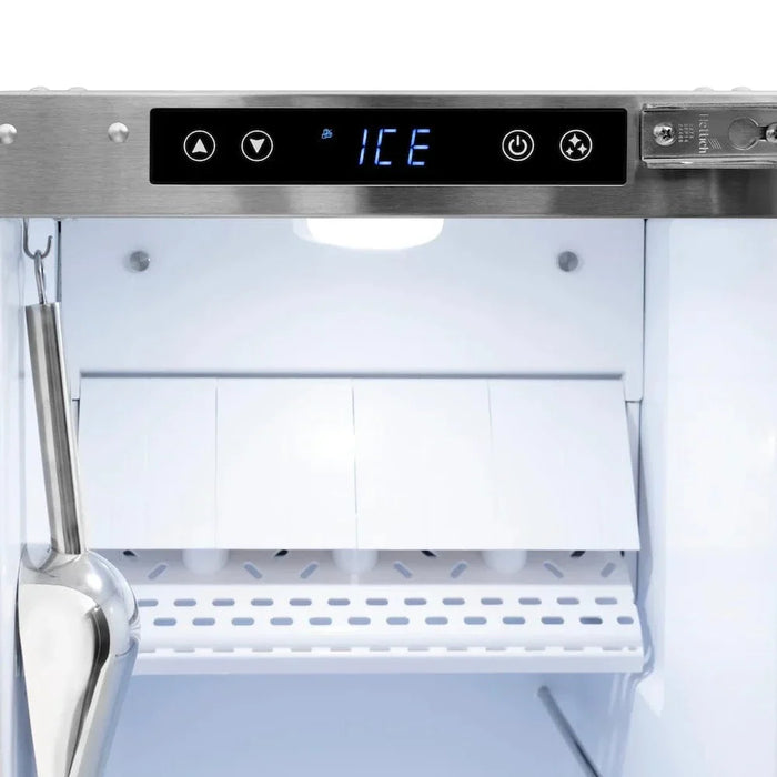 ZLINE 15" Touchstone Gourmet Ice Maker Drain Pump Stainless Steel Door IGMD-ST-1509K