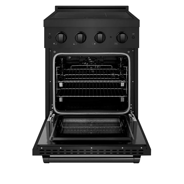 ZLINE Paramount Induction Range, Cooktop, Electric Convection Oven SINRB09K