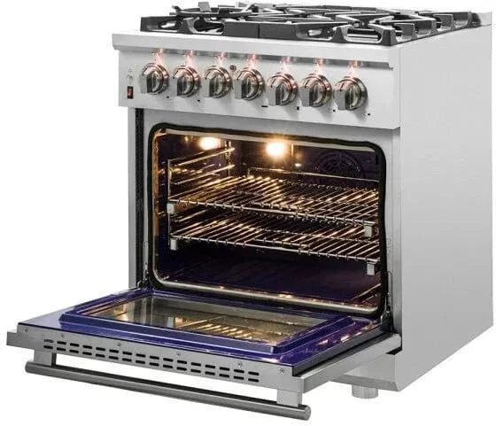 Forno 30" Dual Fuel Range, FFSGS6125-3009K