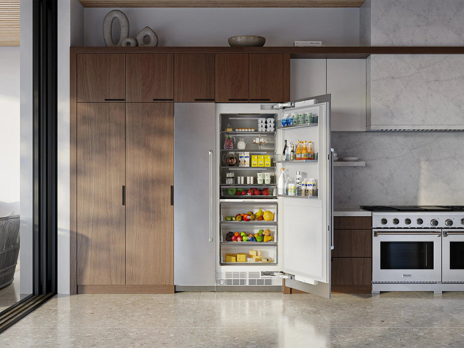 THOR Kitchen X-Series 30" Panel Ready Built-In Refrigerator XRF30CRF09K