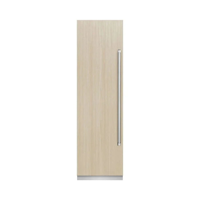 ZLINE 24" Panel Ready Column Freezer, Graphite Gray Interior RBCFV-2409K