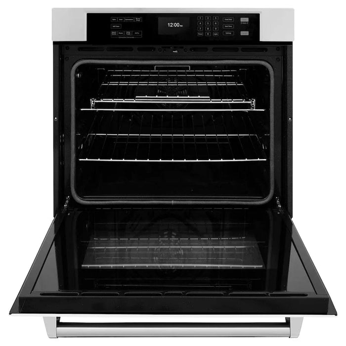 ZLINE 30 "Professional True Convection Single Wall Oven, Air Fry, Self Clean, White Matte WAS-WM-3009K