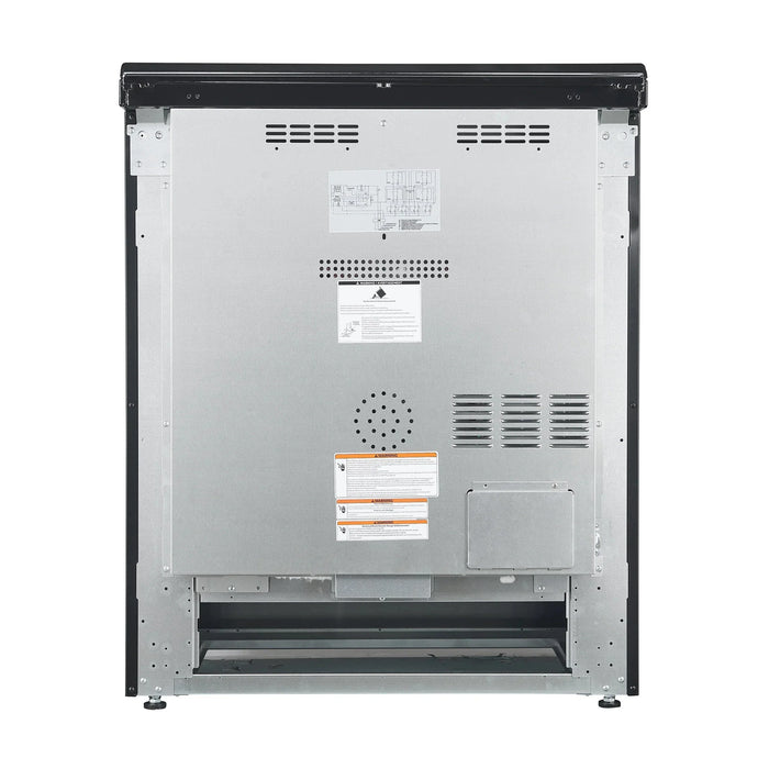 FORNO Espresso Leonardo 30" Electric Range, FFSEL6012-30BLK09K