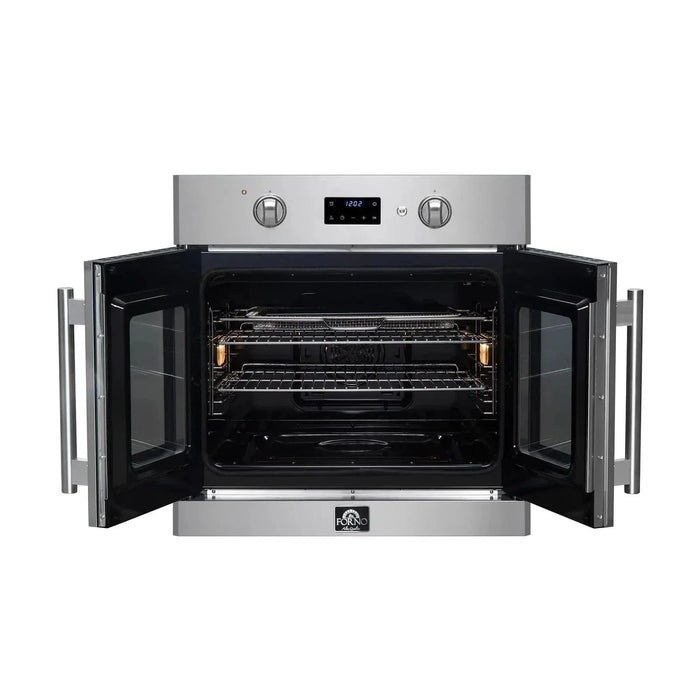Forno Asti 30"French Door Electric Wall Oven,  FBOEL1333-3009K