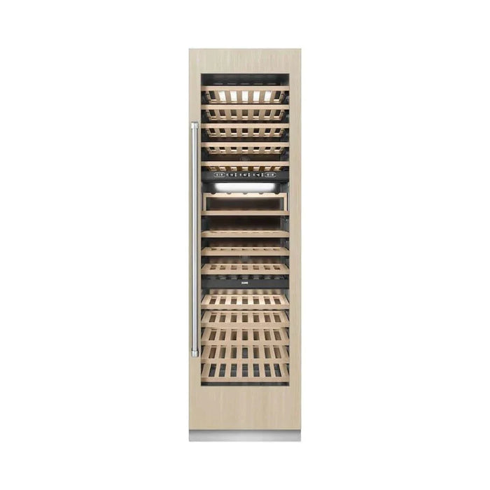 ZLINE 24" Triple Zone 100 Bottle Panel Ready Column Wine Cooler RBCWV-2409K