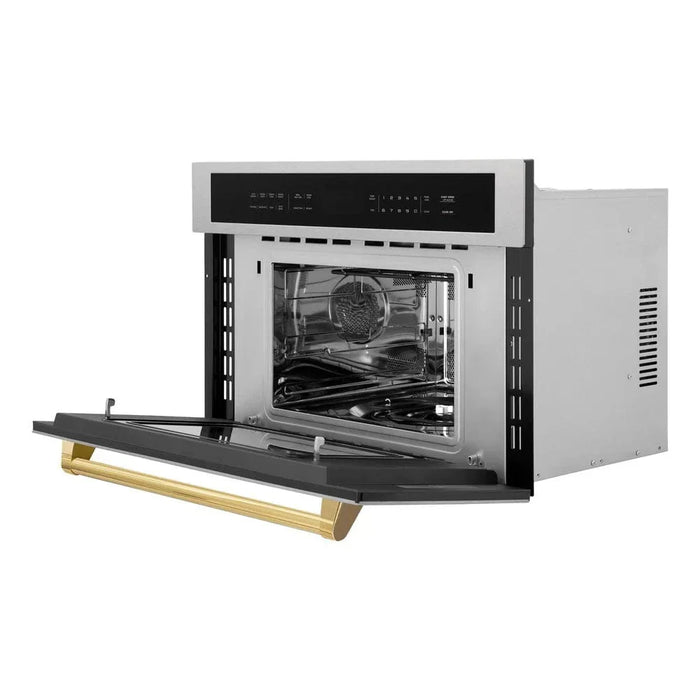 ZLINE 30” Convection Microwave, Stainless Steel, Gold MWOZ-30-SS-G09K