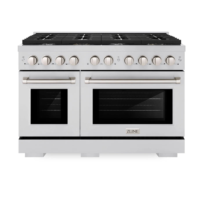 ZLINE 48"Paramount Dual Fuel Range Stainless Steel, SDR4809K