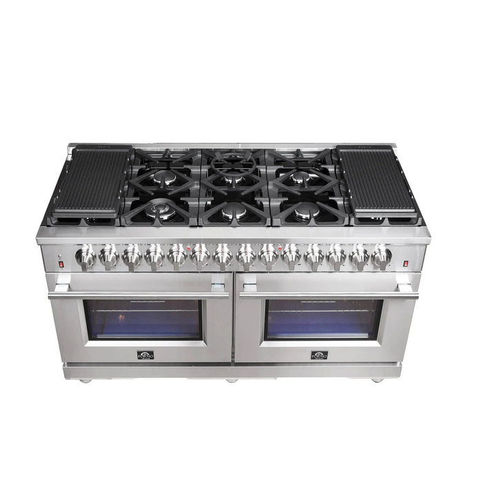 FORNO Massimo 60" Dual Fuel Range FFSGS6125-6009K