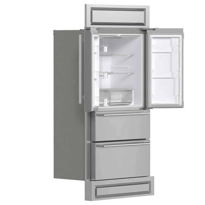 FORNO Moena 40" French Door Built-In Refrigerator FFRBI1820-40MG09K