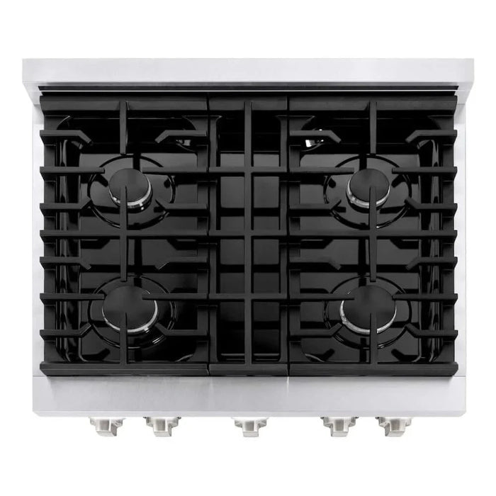 ZLINE 30"Gas Range, Convection Gas Oven , DuraSnow® Stainless Steel, SGRS-3009K
