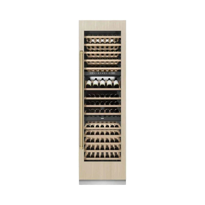ZLINE 24" Triple Zone 100 Bottle Panel Ready Column Wine Cooler Champagne Bronze RBCWVZ-24-CB09K