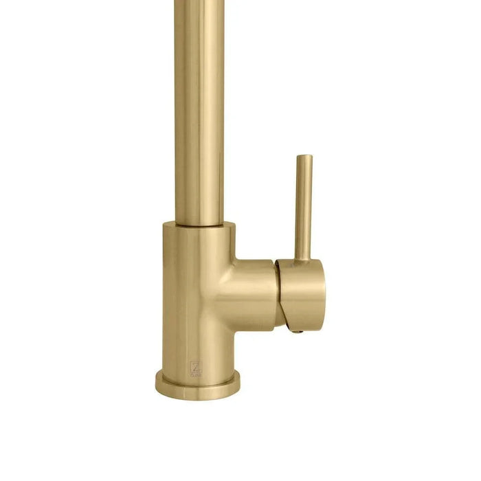 ZLINE Van Gogh Kitchen Faucet in Champagne Bronze, VNG-KF-CB09K