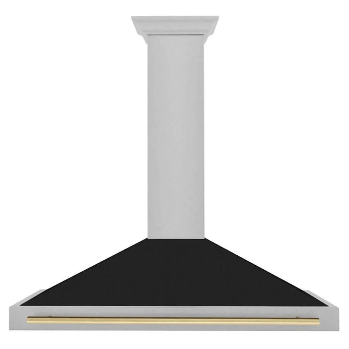 ZLINE 48" Autograph Stainless Wall Range Hood KB4SNZ-BLM48-CB09K