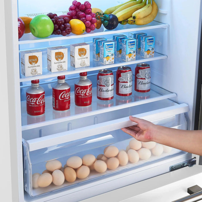 FORNO Espresso Milano 31" Right Swing Refrigerator FFFFD1785-31WHT09K