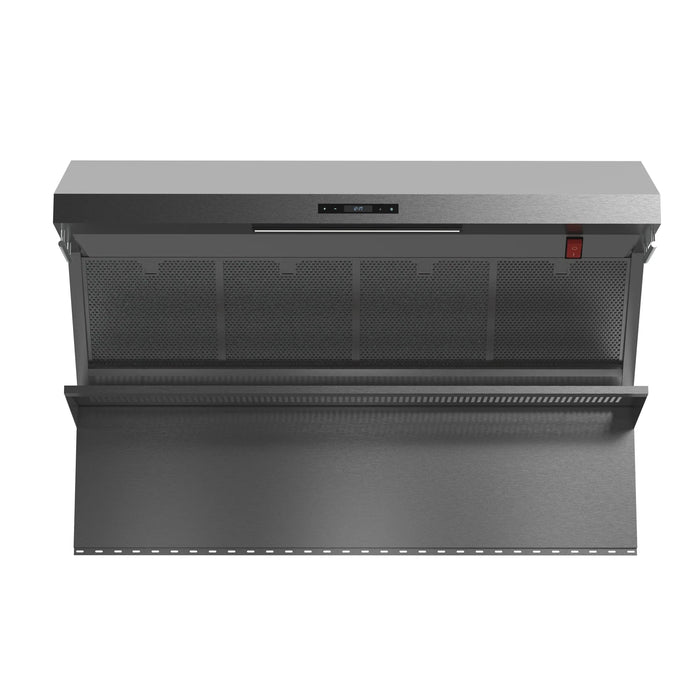 Forno Appliance Package - 48" Dual Fuel Range, Wall Mount Range Hood, 60" Refrigerator FBDL-017-02US09K