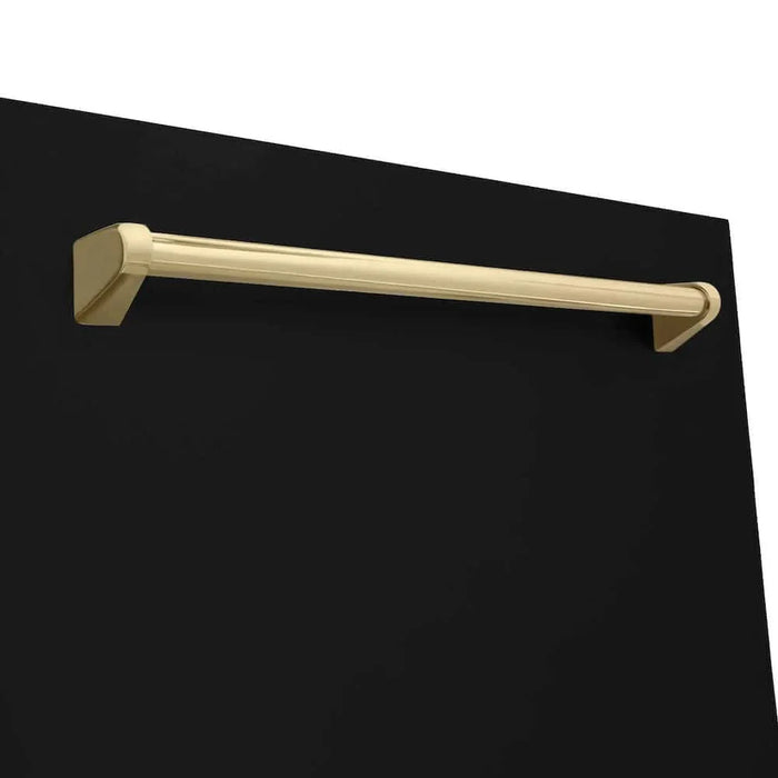 ZLINE 24" Autograph Tall Tub Dishwasher, Champagne Bronze, DWMTZ-BLM-24-CB09K