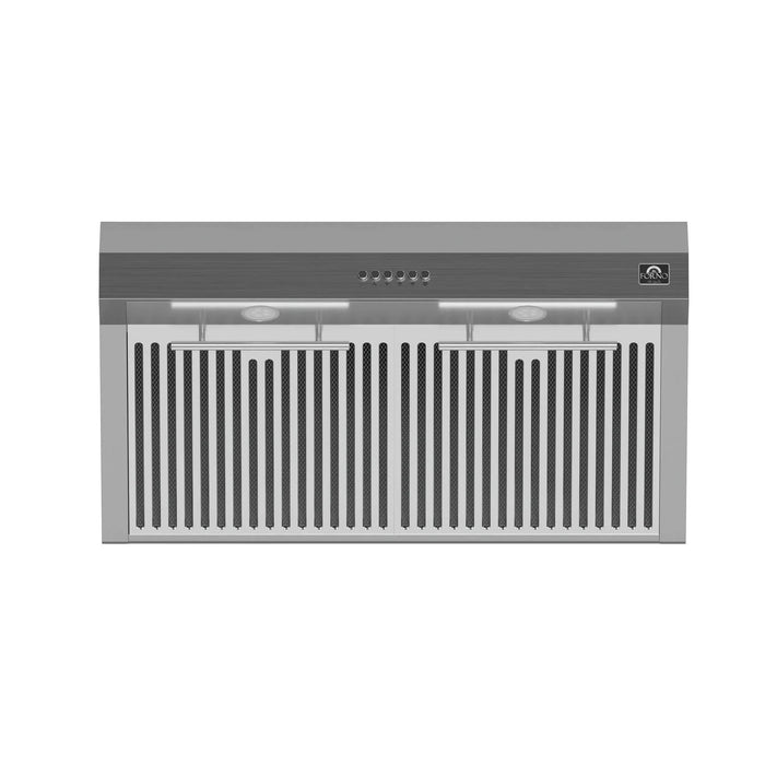 FORNO Espresso Bari 30" 400 CFM Under Cabinet Range Hood FRHUC5255-3009K