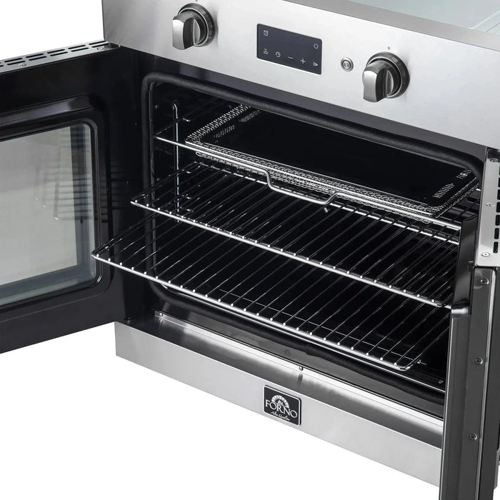 Forno Asti 30"French Door Electric Wall Oven,  FBOEL1333-3009K