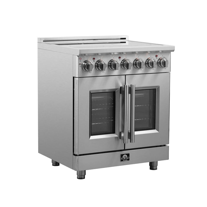 FORNO Massimo 30" French Door Electric Range FFSEL6955-3009K