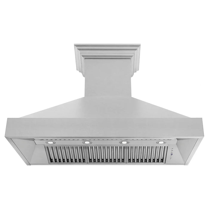 ZLINE 48" Bundle Range RAS-SN-48 & Range Hood 8654SN-48, 2KP-RASSNRH4809K